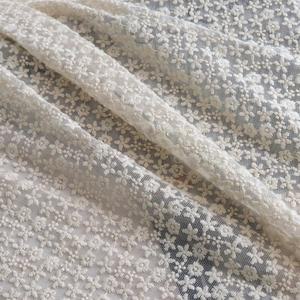 입체 꽃무늬 메쉬 자수 원단 겨울 의류 베이스 셔츠 레이스 테이블보 배경