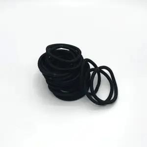 굵은 머리끈 대용량 머리끈 검정 100P/블랙/데일리/학생/여성/머리끈/기본/대량/세트/묶음/학교/헤어링