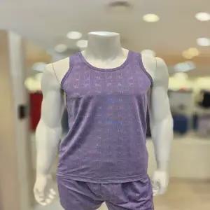 휠라언더웨어 N/P 스판 F로고 JQ 남성 런닝 FI261RN15M004 그레이퍼플