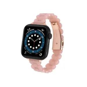 애플워치 호환 슬림 레진 스트랩 42-44-45mm핑크