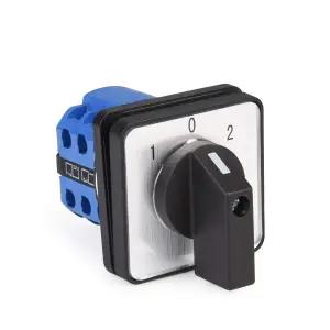 APIELE 전환 셀렉터 스위치 3 위치 440V 범용 로터리 캠 셀렉터(20A 8 단자)