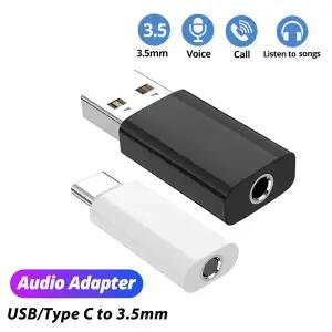 USB C타입 Aux 암 잭 오디오 어댑터 변환기 유선 이어폰 커넥터 아이폰 15 샤오미 노트북 컴퓨터용 3.5mm