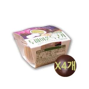 스모어 두바이쫀득쿠키 40g x 4개 / 두쫀쿠 카다이프 초코쿠키