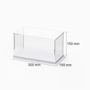 CD 아크릴 진열장 문달린 30x15x15cm 적층형 수납장 장식장 거치대 보관함 투명 앨범 정리 수납함