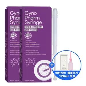 지노팜 여성보습젤 이너케어 여성청결제 의료기기 (대용량) 20개입 +질세정기1개