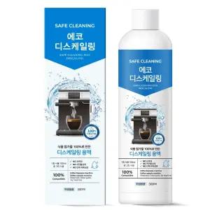 커피머신 세척 석회제거제 에코디스케일링 네스프레소 일리 드롱기 호환 300ml 1개