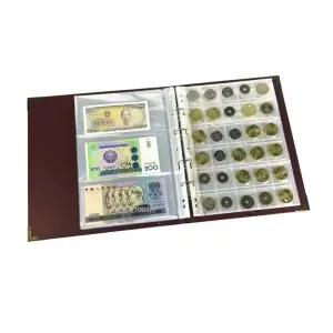 화폐 수집앨범 주화 케이스 다른나라돈 지폐 동전 우표 보관 홀더 수납 수집 보관함 바인더
