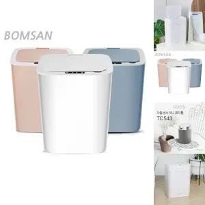 자동 센서 휴지통 쓰레기통 12L/주방/스마트/사무실/뚜껑/가정용/쓰레기/뚜껑형/센스/화장대/거실/거실용