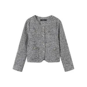 [GGPX]라운드넥 트위드 하객 자켓 GPCJK019D _P417533597