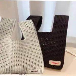 여자미니손가방 여자 캐주얼 니트백 미니백 토트백 봉다리 가방