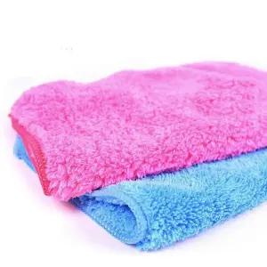 (세트)초극세사 양면크리너 30x40(핑크)10개 행주 주방타올 손걸레 청소