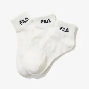 [휠라](광주신세계)[FILA] 에센셜 발목양말 3매입 (FS3SCG1303X_OWH)