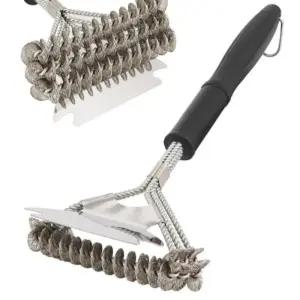 바베큐 그릴 청소 브러쉬 쇠솔 불판세척 불판청소