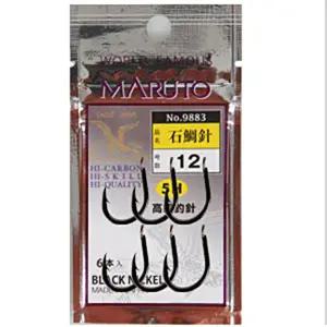 [(일본)마루토] 석조(돌돔)바늘 (6개입)[No.9883]