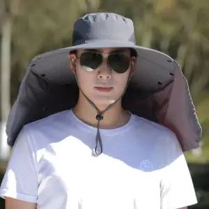 방수 햇빛가리개 모자/햇빛차단모자/작업일모자/캠핑모자/바캉스모자/자외선차단모/등산모자/낚시모자/레저