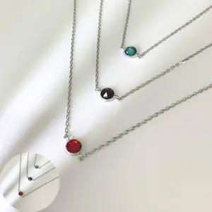 사파이어 (스와로브스키) (실버) 데일리 탄생석 팔찌