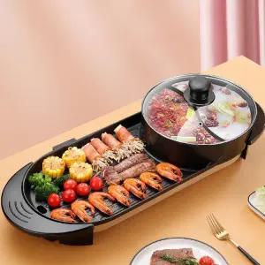 실내용 전기후라이팬 고기구이 전기구이팬 멀티그릴 팬