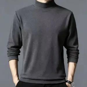 반목 하프넥 폴라티 터틀넥 소프트 남성 겨울 4컬러 이너티 기모 반폴라 남자