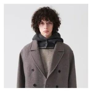 에스티코 STCO 울 니트 바라클라바 머플러 차콜 그레이-SMFUD82TSC 3420816