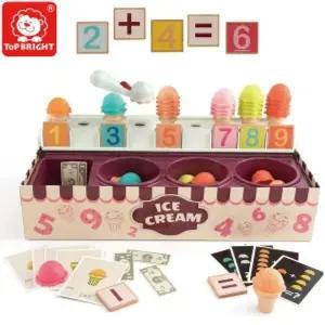 탑브라이트 New 아이스크림가게놀이 숫자학습 (120478)/수세기/교육/장난감/어린이/수학/어린이집/영유아