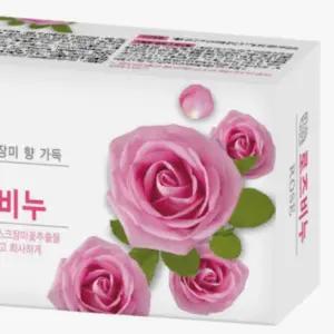 무궁화 자연미인 로즈비누 90g(4입) 부드러운비누 거품잘나는비누