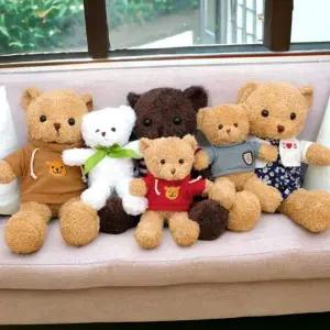 아기 곰인형 귀여운 부드러운 테디베어 곰인형 선물 베이비 애착 집들이선물 인테리어 장식용 쿠션