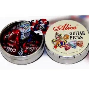 기타 피크 연주자용 일렉트릭 어쿠스틱기타 기타 피크 12개 케이스