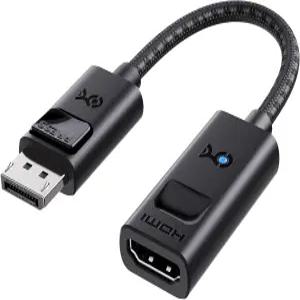 Cable Matters 8K DisplayPort 1.4 to HDMI 2.1 어댑터 (4K 240Hz/8K 60Hz 지원 단방향 DP 케이블