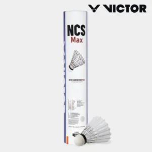 빅터 셔틀콕 NCS MAX 맥스 뉴 카본소닉 셔틀콕 12개입 배드민턴 오남스포츠