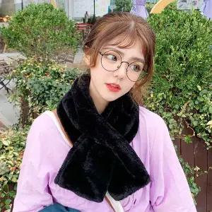 보들보들 707KVS64 여성 쁘띠 퍼목도리 UC-0011