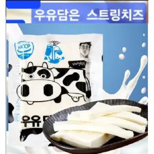 원조 우유담은 스트링치즈 | 저염 무방부제 무색소 자연치즈 1 2.3 2개 350g 베이킹 재료 오븐 디저트 빵