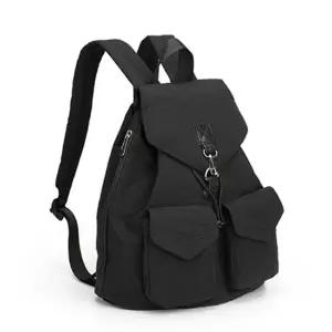 나일론 멀티포켓 백팩 복조리 스트링 생활방수 데일리 가방