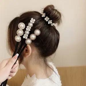 여성 헤어밴드 당고머리 헤어핀 신상 올림 똥머리핀 grh5+8zeC