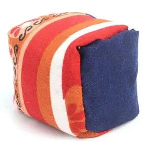 오자미콩주머니 오재미 사각 운동회용품 박터트리기 콩주머니 1P