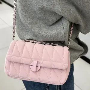 파스텔 퀼팅 체인 크로스백 GG0344 미니백 미니가방 왕골가방 라탄가방 바구니가방