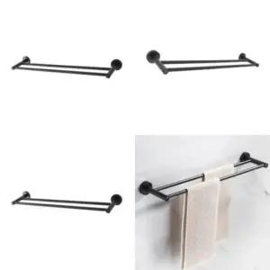 [생활] 더블 욕실 수건걸이 타월걸이 화장실수건걸이