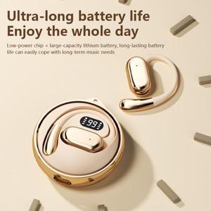 D88 AI 번역기 이어폰 60시간 배터리 블루투스 헤드셋 회전식 오픈형 무선 이어버드 여행/비즈니스 다국어