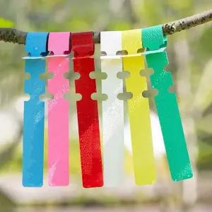 나무 식물 이름표 라벨 걸이형 수목표찰 200p 조경 표지판