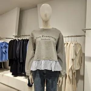 [대구백화점] [미센스]밑단셔츠배색티셔츠(MB5XTSMG02Z)