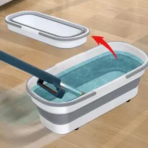 밀대세척 다라이 빨래 신상 양동이 바스켓 고무 접이식 걸레 트렌드 대야 폴딩