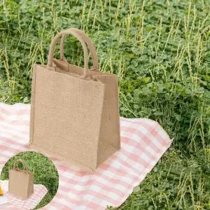 리넨베이지 리넨가방 심플한가방 에코백 26X30cm