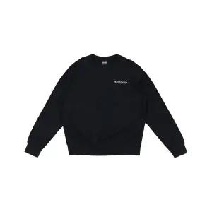 디스커버리 공용 바시티 백 레터링 맨투맨 티셔츠 DXMT15041-BKS