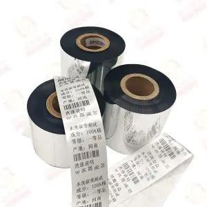 의류 라벨 프린팅용 열 전사 리본 워시 케어 송진