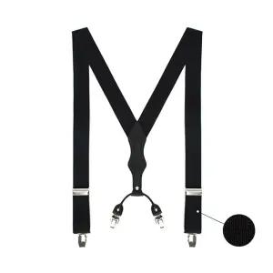 [모두모아]솔리드 블랙 클립 서스펜더_SD07 멜빵 남자멜빵 패션멜빵 서스펜더 남성서스펜더