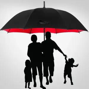 2겹 초대형우산 골프 의전용 장우산 방풍우산 의전용우산