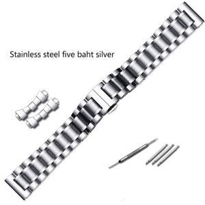 Tissot Ar-mani Citizen Seiko 용 18mm 20mm 스테인레스 스틸 시계 호환용 호환용 밴드 호환 곡선 인터페이