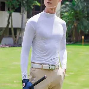 긴팔골프티셔츠 남성 골프복 이너 긴팔티 퀵드라이 반목 티셔츠 1P