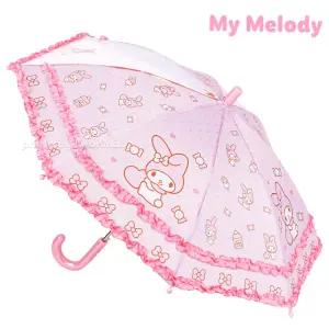 산리오 40 디저트 마이멜로디 이중프릴 우산-연핑크