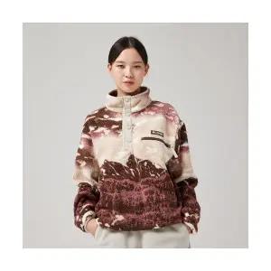 컬럼비아 COLUMBIA 여성 헬베시아 II 프린티드 하프스냅 플리스 풀오버 C64AR5760256 127842