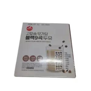 서울우유 고칼슘 무가당 블랙9곡 두유 190ml 16개